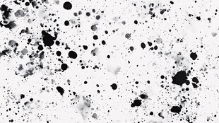 黑白墨点抽象背景图
