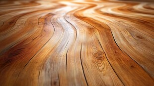 木质纹理地板的自然之美