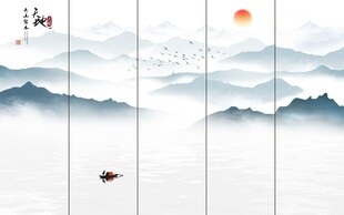 中式意境山水