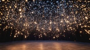 梦幻星空般的璀璨灯光秀