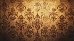 复古华丽欧式花纹背景图