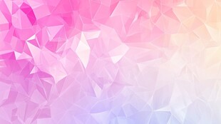 梦幻渐变多边形几何背景