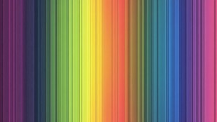 多彩竖条纹渐变背景图案