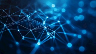 科技感网络连接背景画面