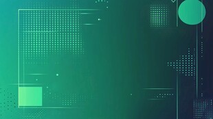 科技风几何图形背景画面