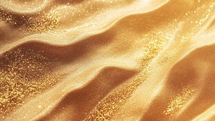 金色流沙纹理背景图