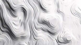 灰白波浪纹理抽象背景图