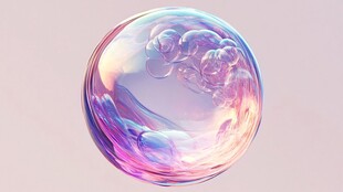 梦幻炫彩透明泡泡