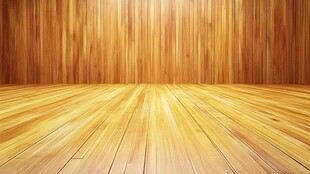 木质空间背景 温暖自然风