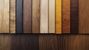多样木纹板材展示