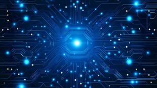 科技感电路板背景图案