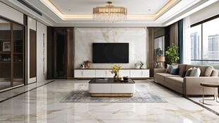 现代简约大气客厅室内设计