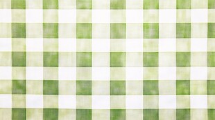 清新绿白格子纹理背景