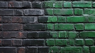 复古双色砖墙纹理