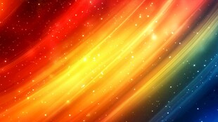 绚丽多彩流动光效背景图