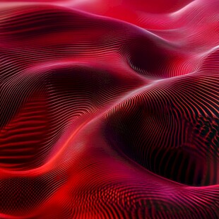 红色动感线条抽象艺术背景