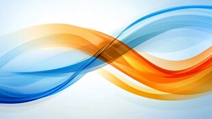 动感炫彩波浪背景图