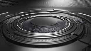科技感金属环形结构设计