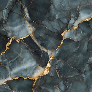 深灰金纹大理石纹理图案