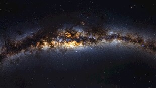 璀璨银河系壮丽星空景象