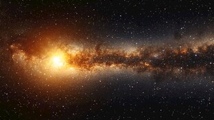 璀璨星系宇宙壮丽景象