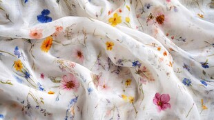 碎花布料 尽显自然清新风