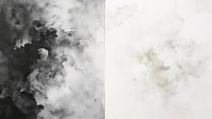 水墨云雾背景纹理图