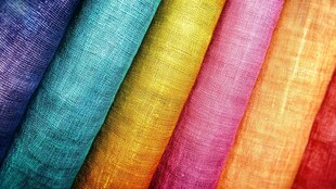 多彩绚丽的缤纷织物