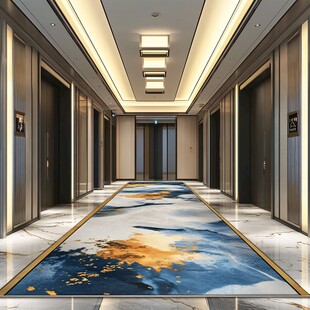 现代豪华电梯间走廊地毯