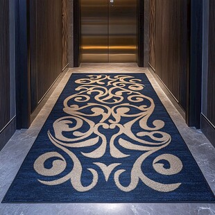 电梯间精美花纹地毯