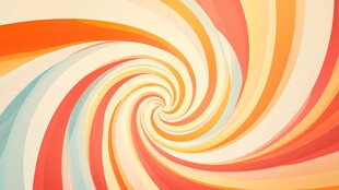 炫彩螺旋条纹背景图案