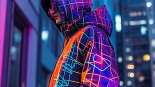 潮流街头风酷炫连帽装