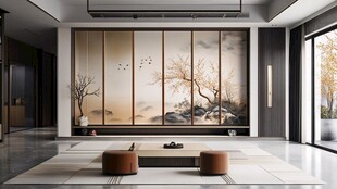 中式雅致客厅的禅意之美