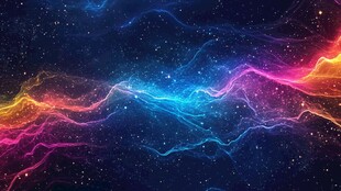 梦幻炫彩宇宙动感光线