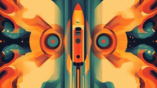 梦幻火箭穿梭奇幻空间