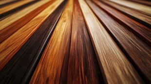 多彩木纹地板纹理特写