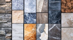 多样石材瓷砖纹理展示