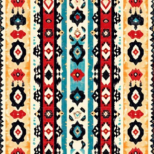 民族风几何图案纹理设计