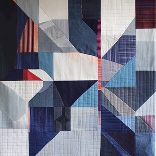 几何拼布艺术图案