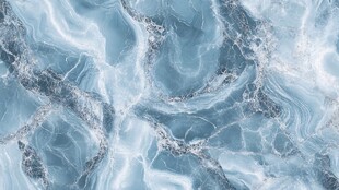 蓝调水墨风大理石纹理