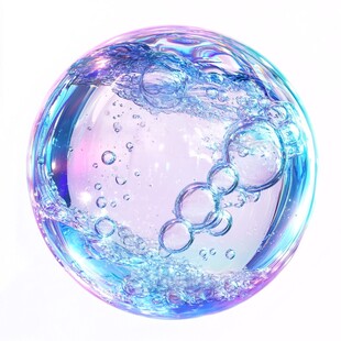 梦幻炫彩气泡球