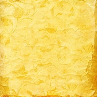 金黄花纹褶皱背景图