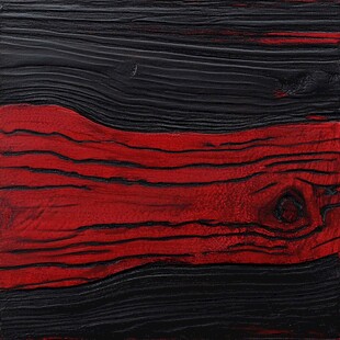 红黑相间的木纹艺术纹理