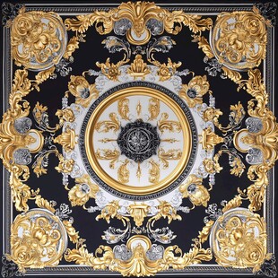 奢华古典欧式天花装饰图案