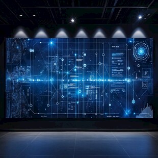 科技感大屏 未来数据界面