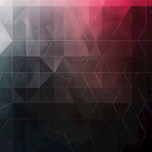 红黑渐变几何抽象背景图