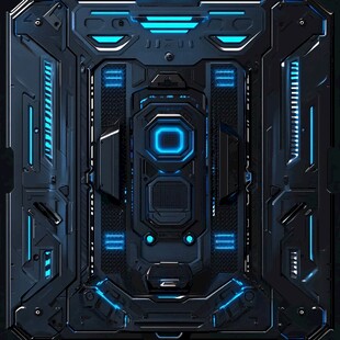 科技感十足的未来风界面设计