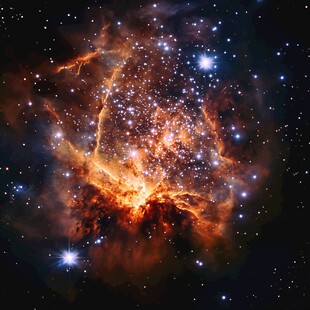 璀璨星云宇宙奇观