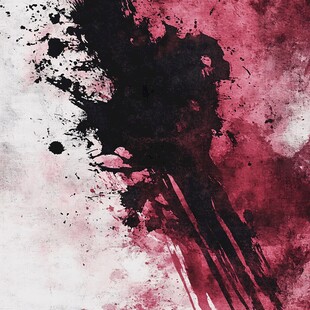 墨韵飞溅抽象艺术背景图
