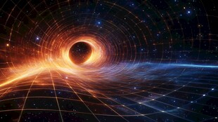 神秘黑洞穿梭宇宙时空隧道